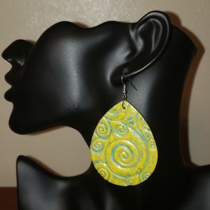 Handmade shell earrings
